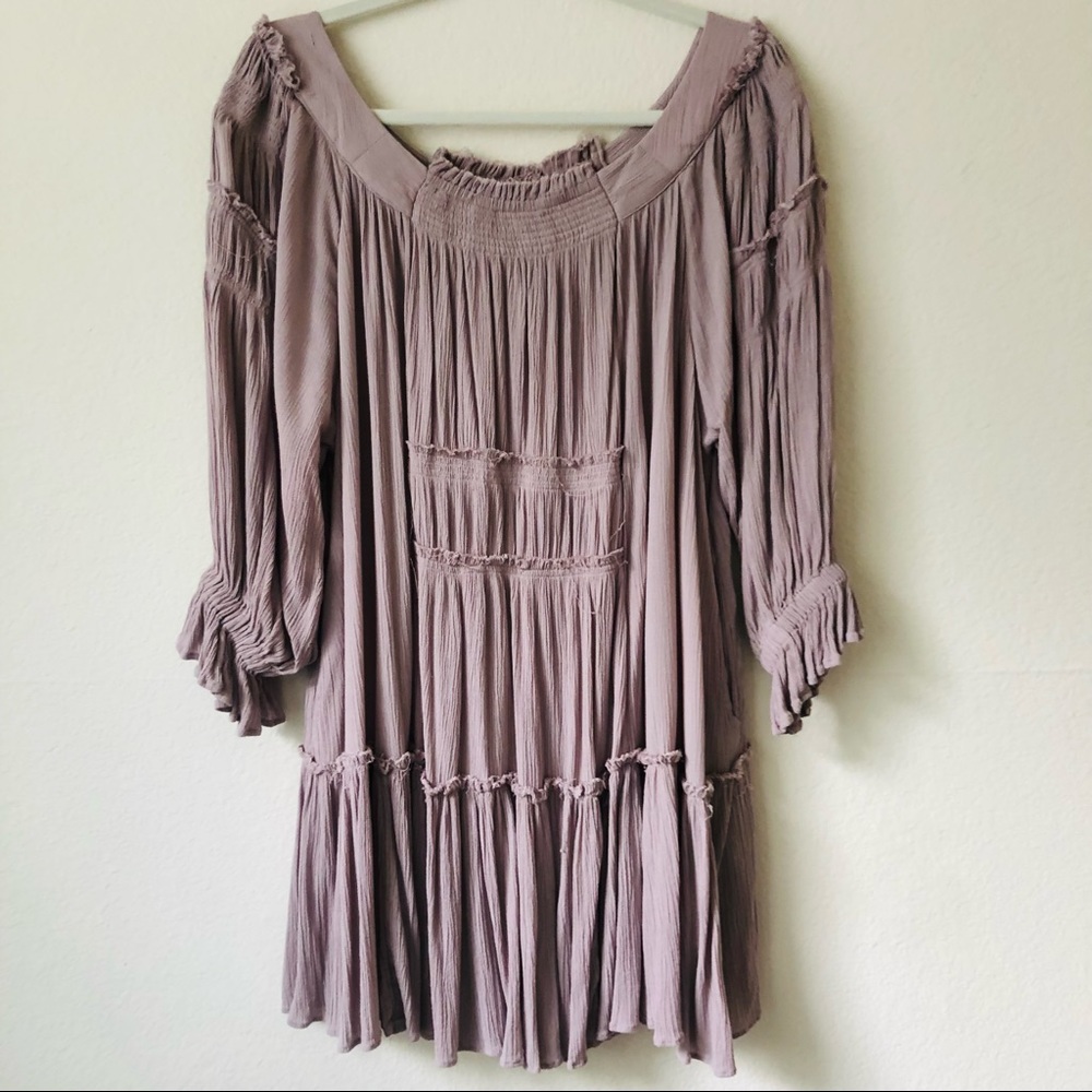 Free People Gentle Distressed Tunic